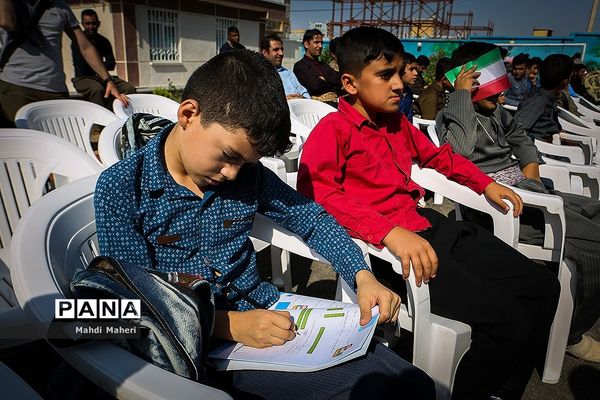 مراسم افتتاح متمرکز ۷۲ مدرسه استان کرمانشاه