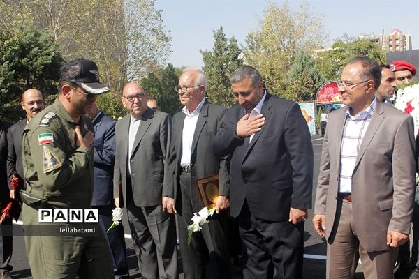 مانور و عملیات امداد و نجات با بالگرد در تبریز