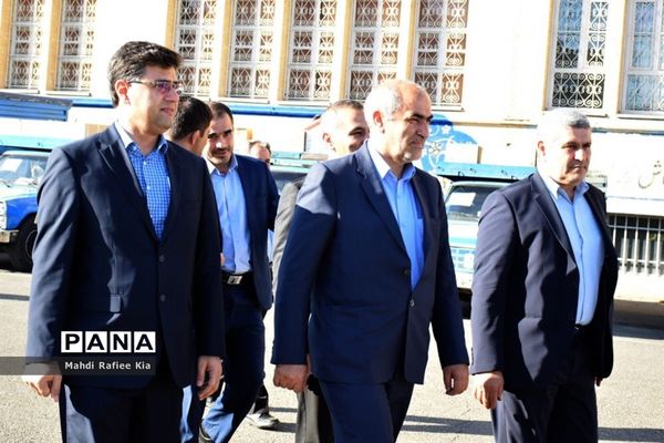آیین اعزام کاروان تجهیزات ورزشى و بهداشتی آذربایجان شرقی
