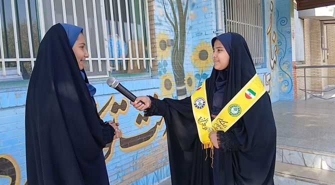 برگزاری پویش دهم‌های ده هزار تومانی در دبیرستان شهید دهقان 