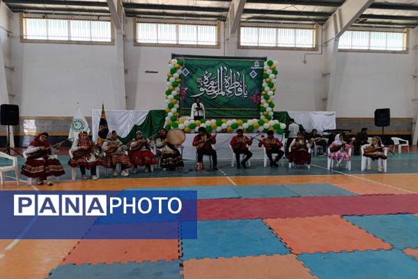 برگزاری جشن روز دختر در سالن کارگر فاروج