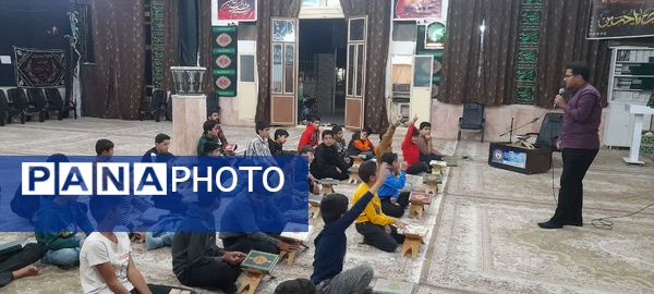 جلسه قرآنی و آموزش تخصصی قرائت قرآن کریم شهدای فدافن