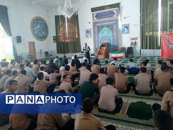 برگزاری یادواره شهدا در مسجد صاحب‌الزمان شهرستان خلیل‌آباد