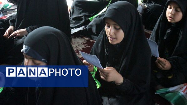 عزاداری دختران زنجانی در هیات دختران انقلاب