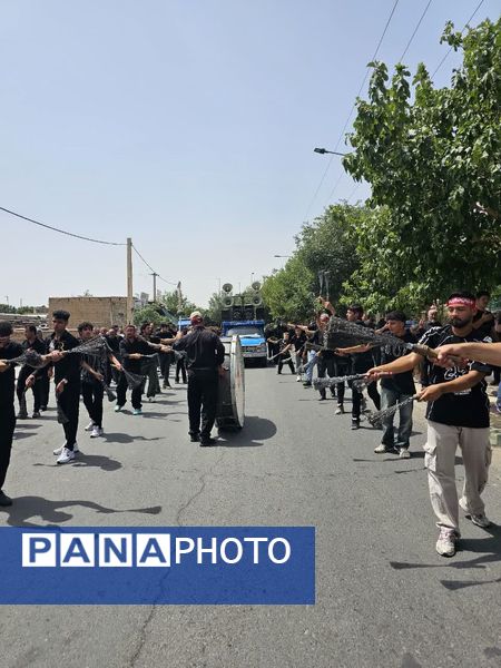 تاسوعای حسینی در شهر جعفریه قم 