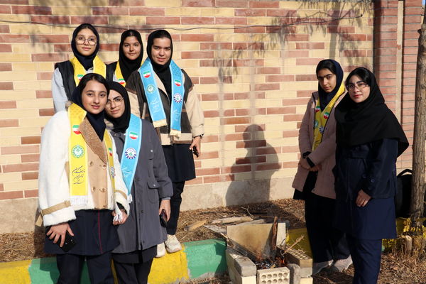 برگزاری اردوی یک‌روزه یاورمربیان پیشتاز سازمان دانش‌آموزی نظرآباد