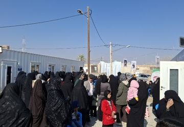 بیمارستان سیار؛ هدیه‌ای از دل جهاد برای مردم مروست