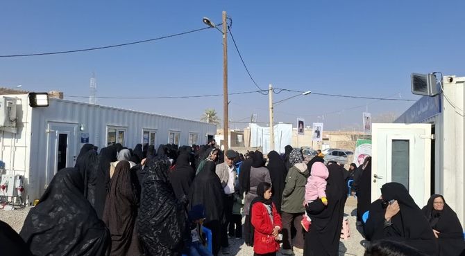 بیمارستان سیار؛ هدیه‌ای از دل جهاد برای مردم مروست