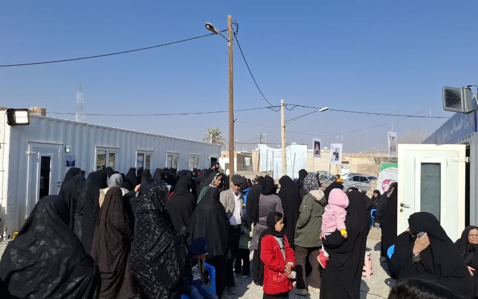 بیمارستان سیار؛ هدیه‌ای از دل جهاد برای مردم مروست