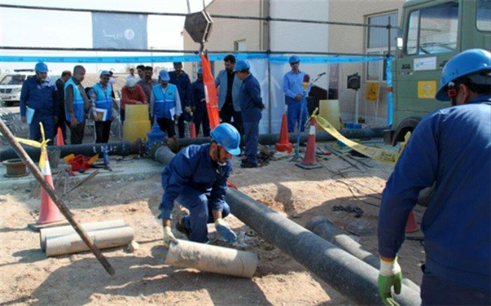 مسابقات ملی مهارت های فنی و تخصصی  شرکت های آب و فاضلاب در  یزد