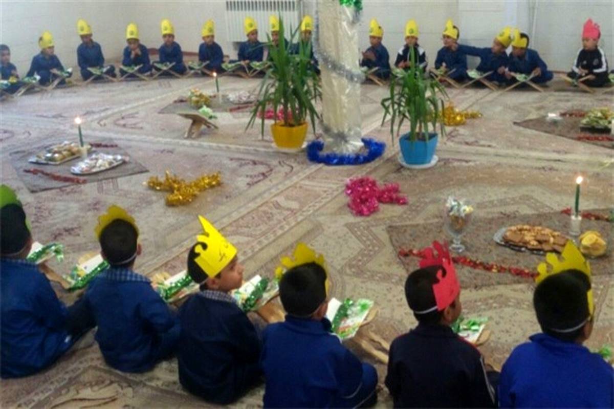 برگزاری جشن قران آموزی دردبستان حضرت قاسم (ع)
