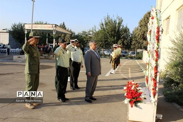 مراسم صبحگاه مشترک فرماندهی نیروی انتظامی شهرستان اسلامشهر