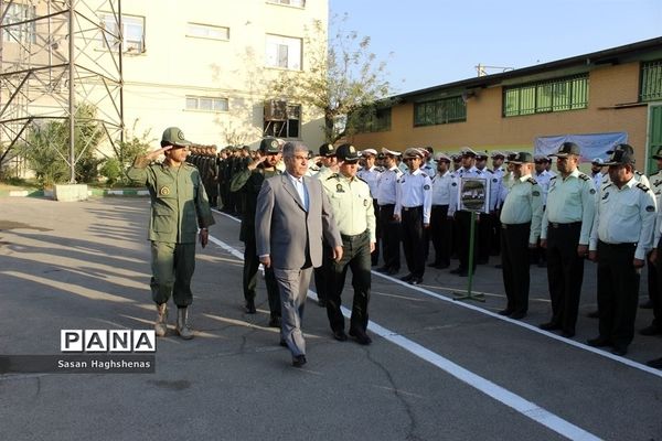 مراسم صبحگاه مشترک فرماندهی نیروی انتظامی شهرستان اسلامشهر