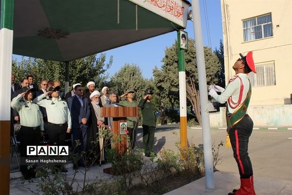 مراسم صبحگاه مشترک فرماندهی نیروی انتظامی شهرستان اسلامشهر