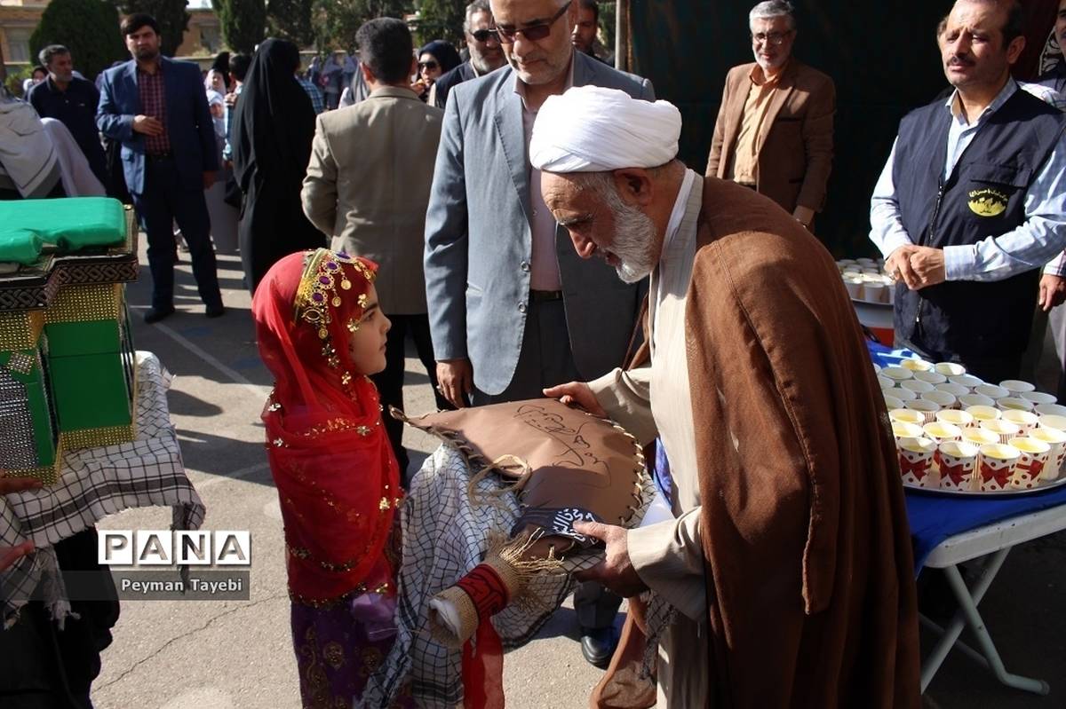 برپایی موکب لبیک یا حسین(ع) در دبستان هیئت امنایی ولایت سمنان