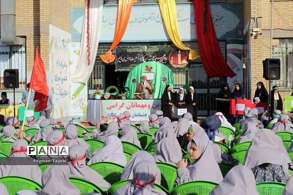 برپایی موکب لبیک یا حسین(ع) در دبستان هیئت امنایی ولایت سمنان