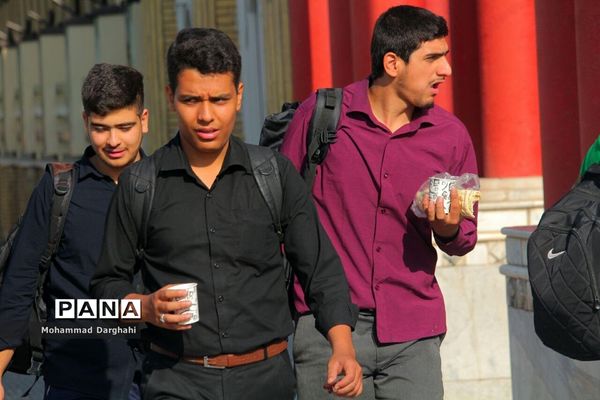 اعزام کاروان پیاده‌روی اربعین دانشجویی استان قم