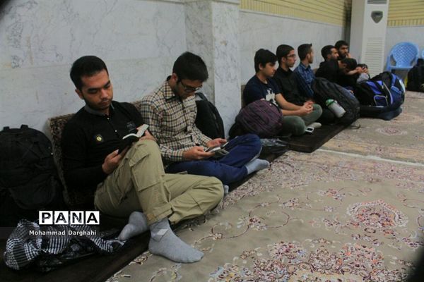 اعزام کاروان پیاده‌روی اربعین دانشجویی استان قم