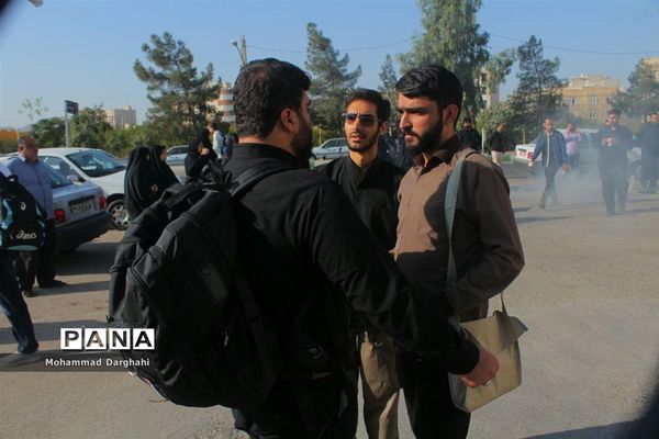 اعزام کاروان پیاده‌روی اربعین دانشجویی استان قم