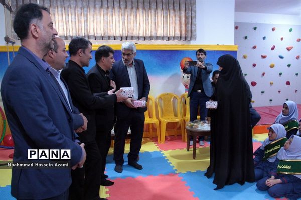 افتتاح دو خانه بازی و نشاط در مدرسه با حضور مدیرکل تربیت بدنی و فعالیت‌های ورزشی وزارت آموزش و پرورش