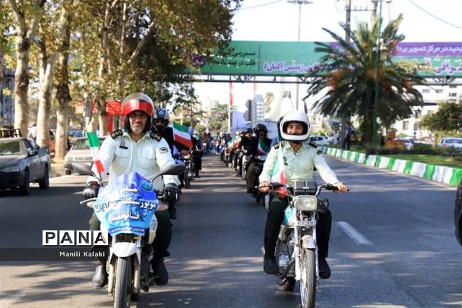 مانور موتورسیکلت‌سواران قانونمند