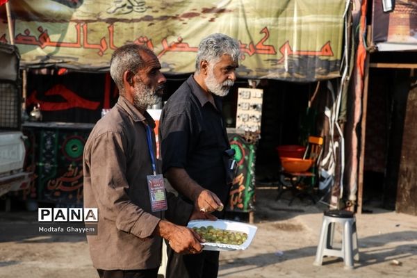 عبور زائران اربعین حسینی از مرز بین المللی شلمچه