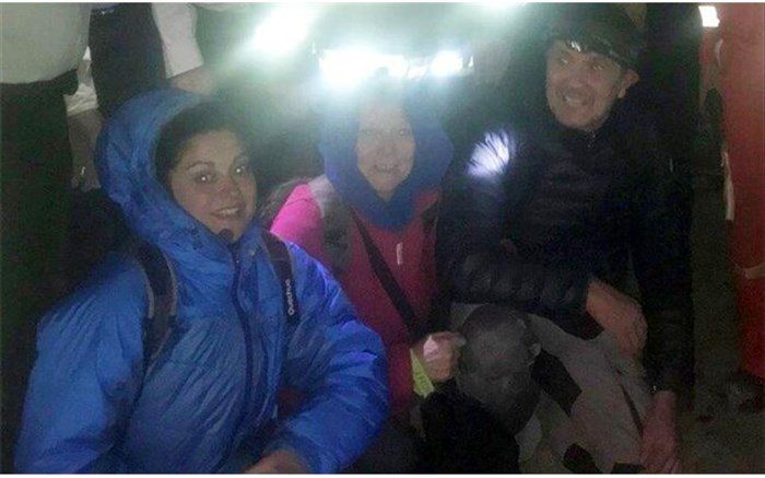 3 گردشگر فرانسوی گرفتار در باتلاق بندر رحمانلو نجات یافتند