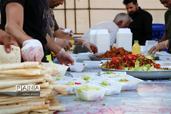 خدمت رسانی به زائران کربلا