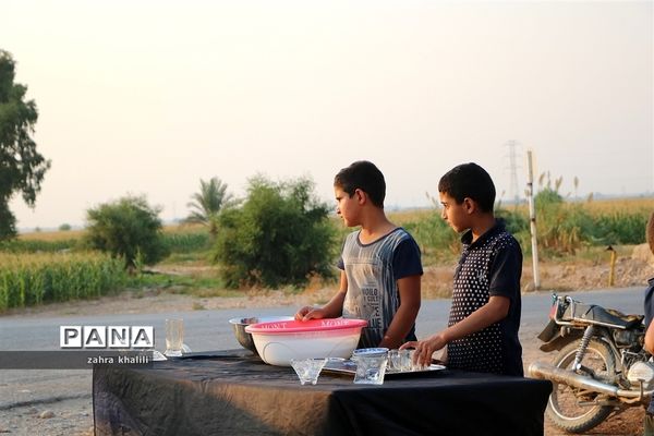 خدمت رسانی به زائران کربلا