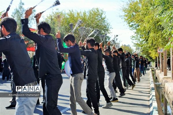 برگزاری مراسم اربعین در شهرستان تایباد
