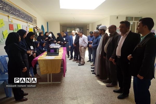 انتخابات شورای دانش‌آموزی در مدارس جویم