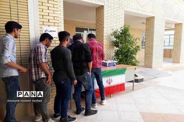 انتخابات شورای دانش‌آموزی در مدارس جویم