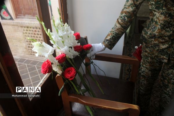 گردهمایی پایان ماه صفر بسیجیان دانش‌آموز در منزل امام خمینی  (ره)