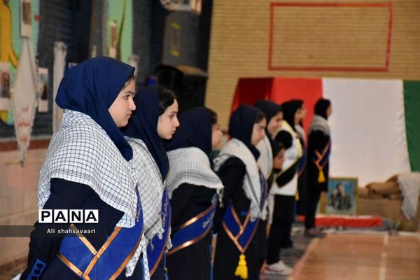 گرامیداشت هفته‌ پدافند غیرعامل و روز نوجوان و بسیج دانش‌آموزی