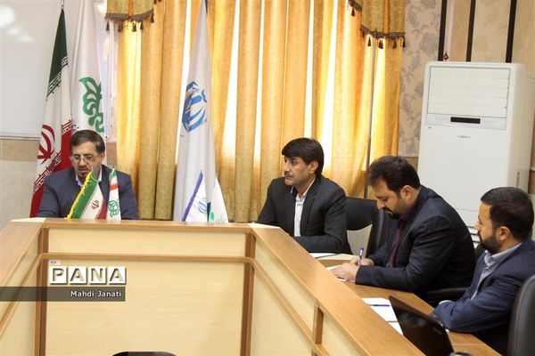 جلسه کارگروه برگزاری مانور زلزله استان قم