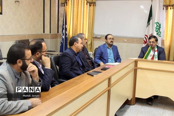 جلسه کارگروه برگزاری مانور زلزله استان قم