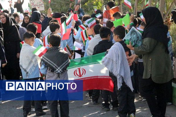 فریاد استکبارستیزی در قیامدشت طنین‌انداز شد