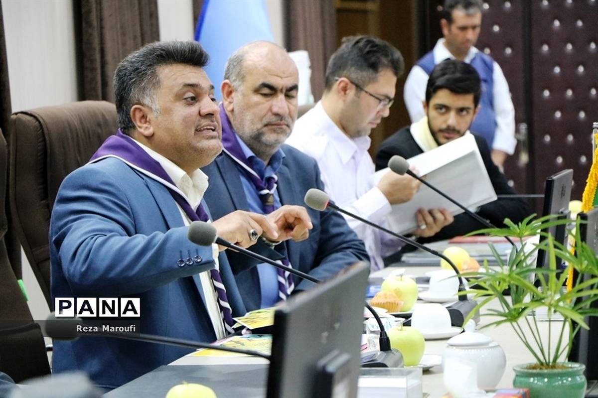 آیین تجلیل از برترین‌های اردوی ملی پیشتازان سازمان دانش‌آموزی در ارومیه-1