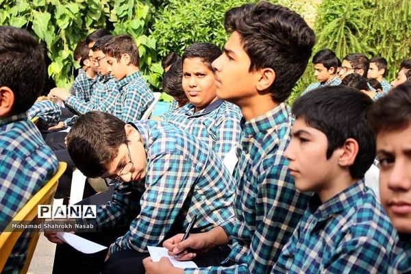 آیین استانی بیست و دومین انتخابات شورای دانش‌آموزی در ناحیه 3 اهواز