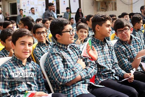 آیین استانی بیست و دومین انتخابات شورای دانش‌آموزی در ناحیه 3 اهواز