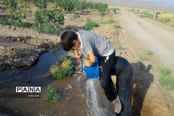 جشن حرفه‌آموزی دانش‌آموزان دبستان شهید مدرس بهاباد