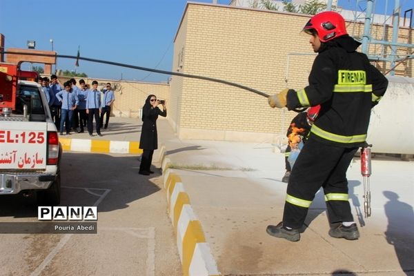 مانور پدافند غیر عامل در بوشهر