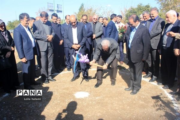 مراسم کلنگ زنی مدرسه خیرساز نیاز ویژه مهرمادر و خانه مجمع خیرین مدسه ساز