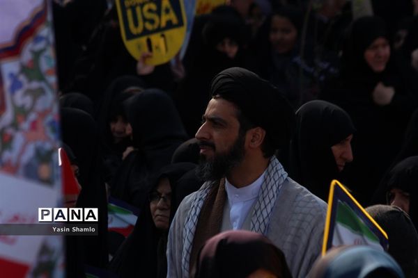 راهپیمایی 13 آبان در قم