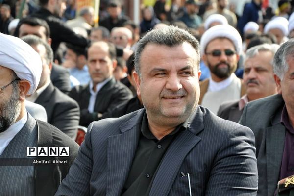 راهپیمایی روز 13 آبان در مرکز مازندران