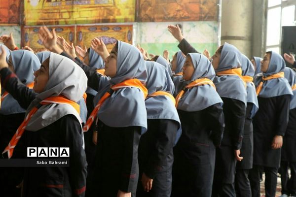 برگزاری مراسم گرامیداشت روز دانش‌آموز در شهرستان قدس
