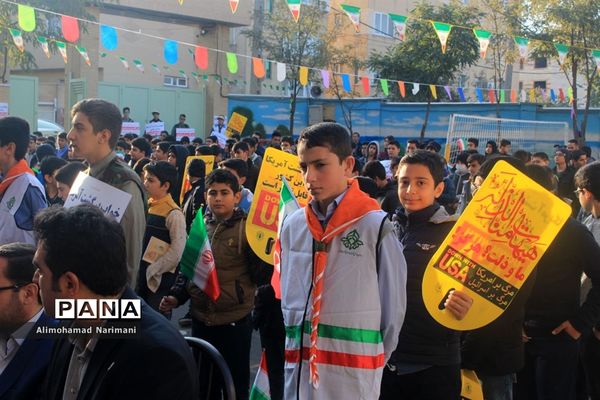 زنگ استکبار ستیزی و نفی سلطه در مدارس آذربایجان شرقی