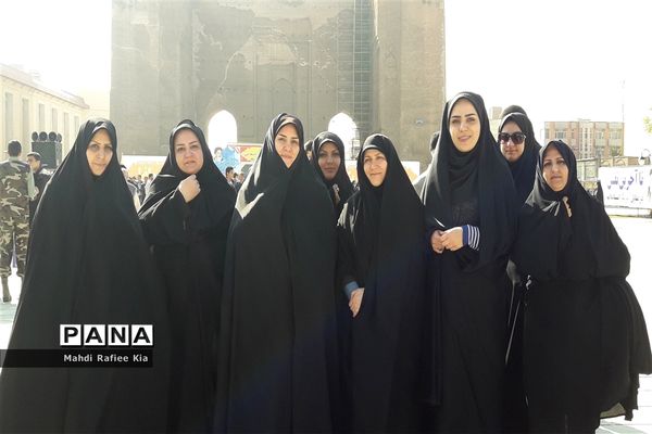 راهپیمایی ۱۳ آبان در تبریز-۲