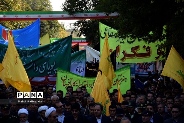 راهپیمایی ۱۳ آبان در تبریز-۲
