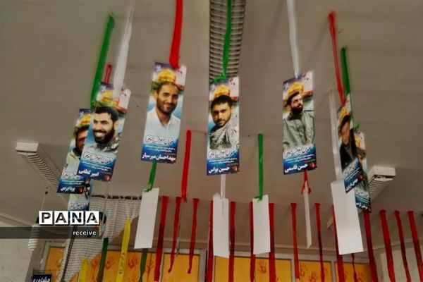 صبحگاه مشترک واحدهای بسیج دانش‌آموزی منطقه درودزن